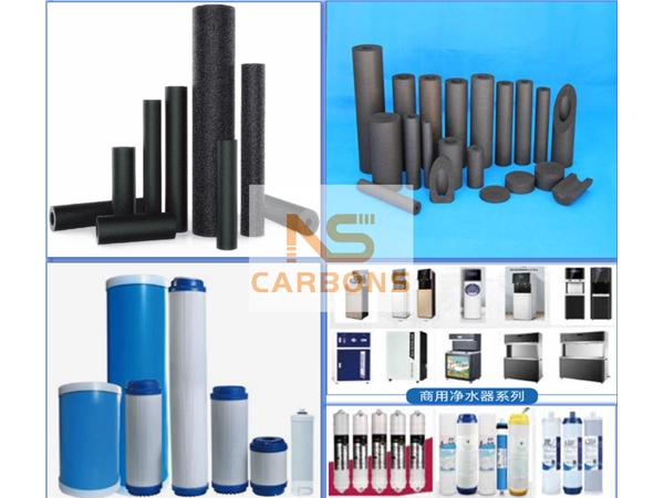 Coconut shell based activated carbon---carbon rod